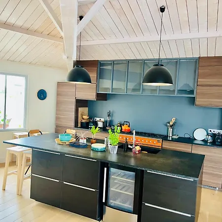 Tatil Evi La Des Alouettes Avec Piscine Chauffee *