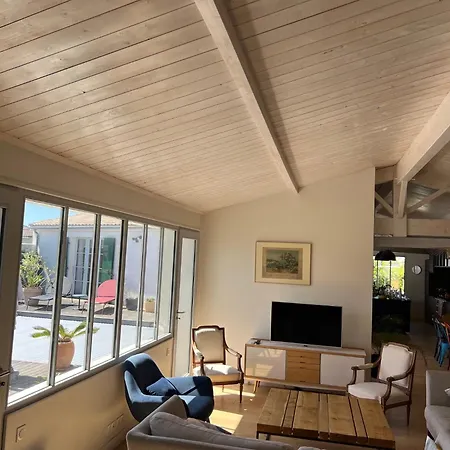 Tatil Evi La Des Alouettes Avec Piscine Chauffee *